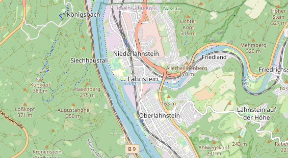 Monteurzimmer auf Karte