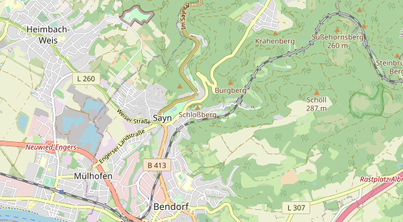 Monteurzimmer auf Karte