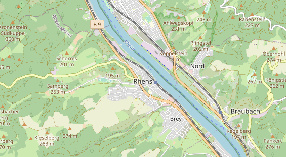 Monteurzimmer auf Karte