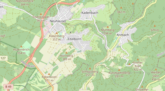 Monteurzimmer auf Karte