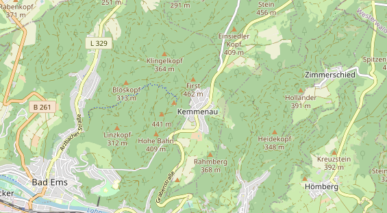 Monteurzimmer auf Karte