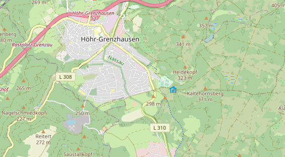 Monteurzimmer auf Karte