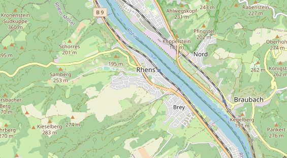 Monteurzimmer auf Karte
