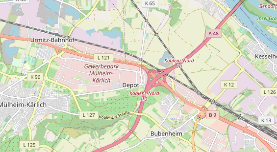 Monteurzimmer auf Karte