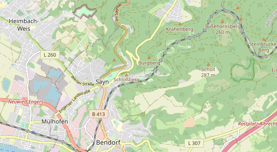 Monteurzimmer auf Karte