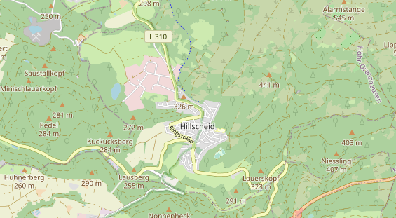 Monteurzimmer auf Karte