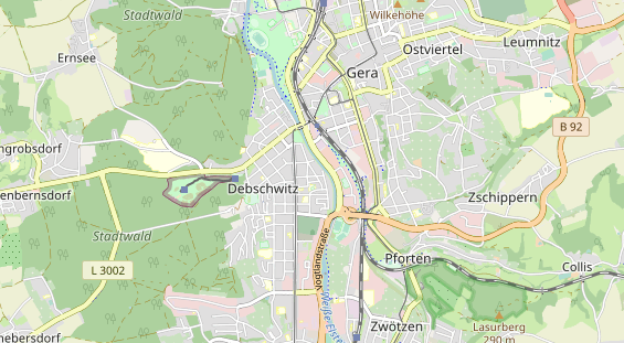 Monteurzimmer auf Karte