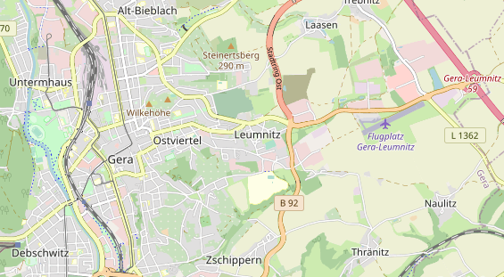 Monteurzimmer auf Karte