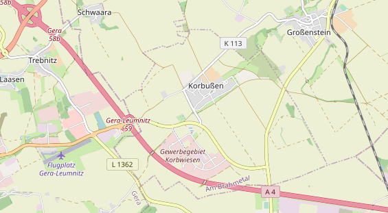 Monteurzimmer auf Karte