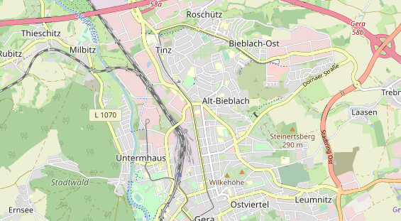 Monteurzimmer auf Karte