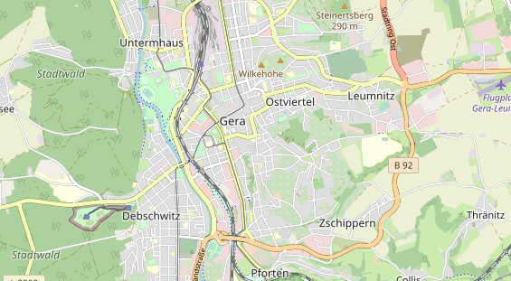 Monteurzimmer auf Karte