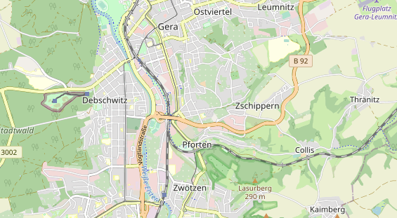 Monteurzimmer auf Karte