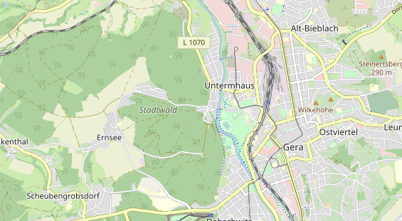 Monteurzimmer auf Karte