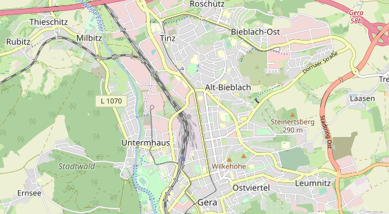 Monteurzimmer auf Karte