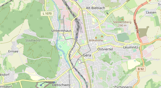 Monteurzimmer auf Karte