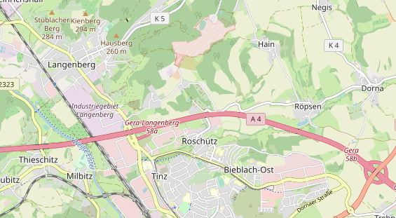 Monteurzimmer auf Karte