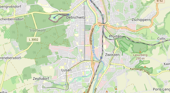 Monteurzimmer auf Karte