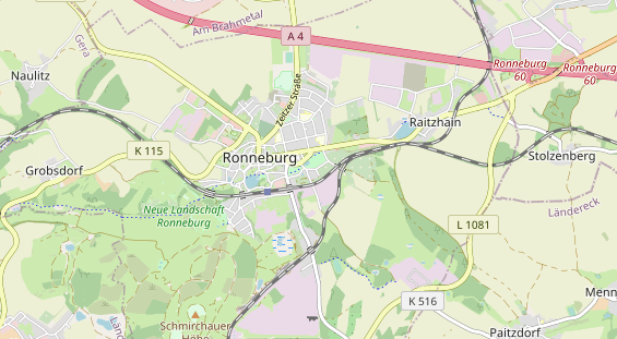 Monteurzimmer auf Karte