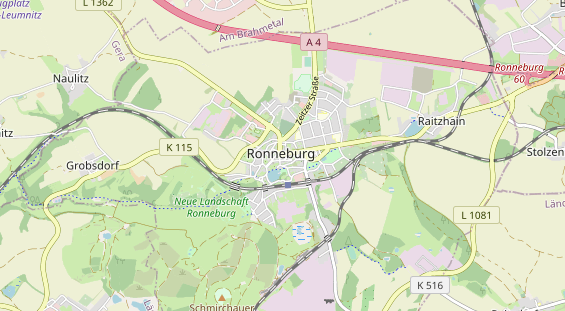 Monteurzimmer auf Karte