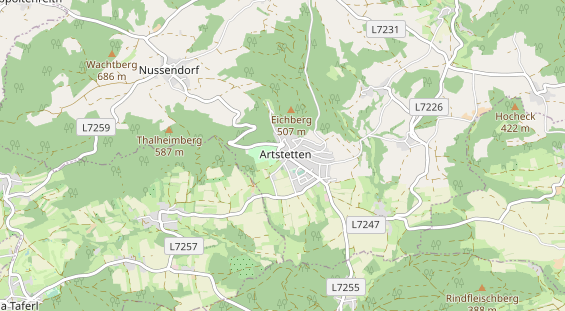 Monteurzimmer auf Karte