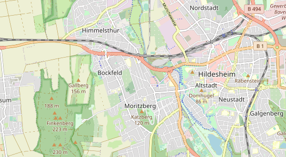 Monteurzimmer auf Karte