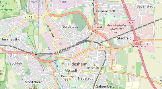 Monteurzimmer auf Karte