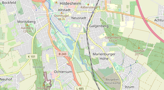 Monteurzimmer auf Karte