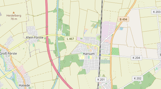 Monteurzimmer auf Karte