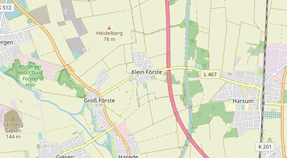 Monteurzimmer auf Karte