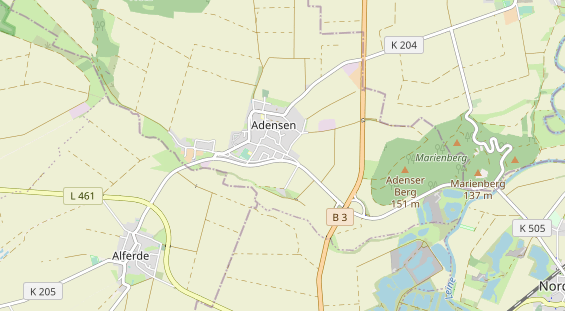 Monteurzimmer auf Karte