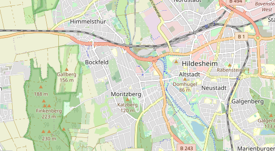 Monteurzimmer auf Karte