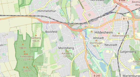 Monteurzimmer auf Karte