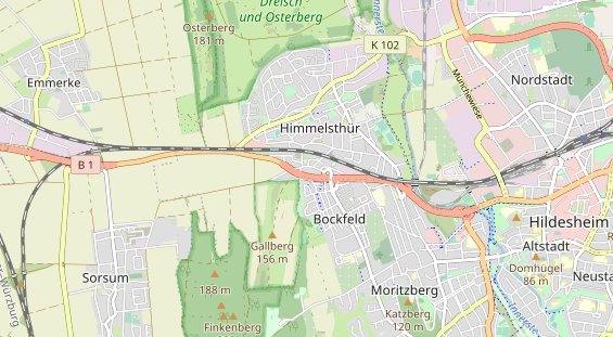 Monteurzimmer auf Karte