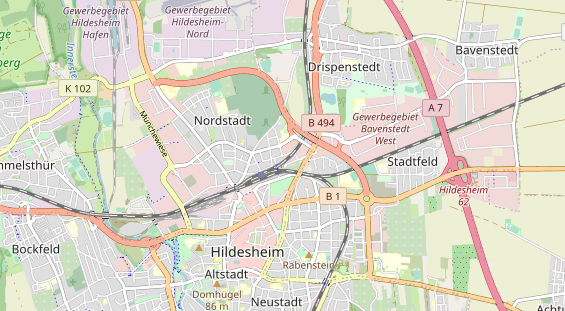 Monteurzimmer auf Karte