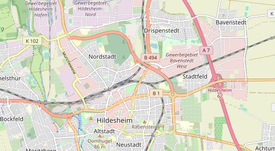 Monteurzimmer auf Karte