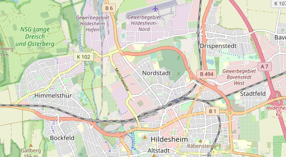 Monteurzimmer auf Karte