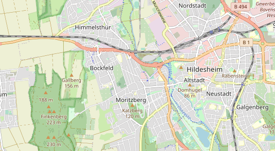 Monteurzimmer auf Karte
