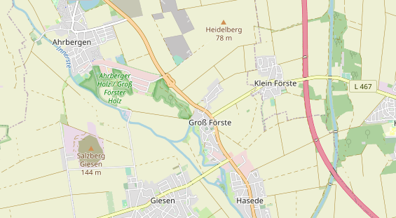 Monteurzimmer auf Karte