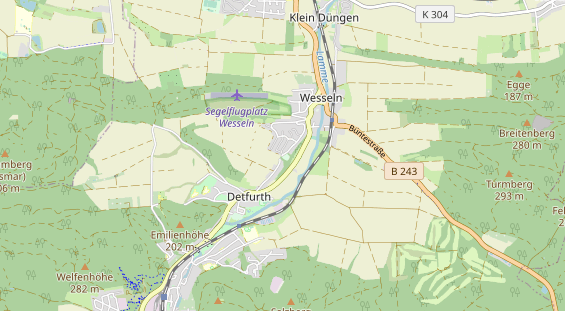 Monteurzimmer auf Karte