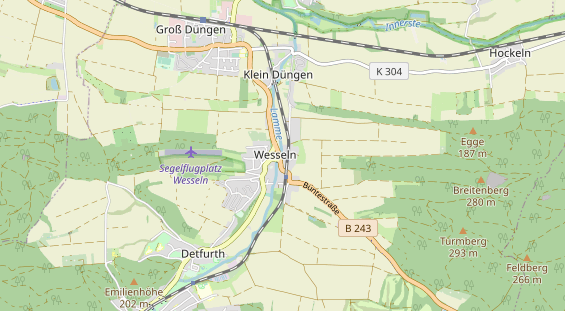 Monteurzimmer auf Karte