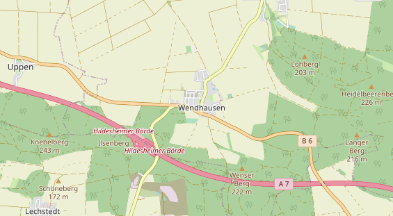 Monteurzimmer auf Karte