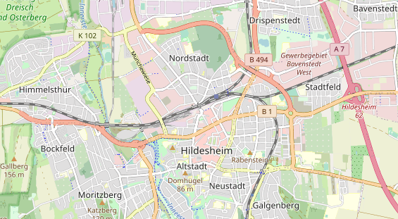 Monteurzimmer auf Karte