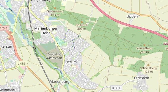 Monteurzimmer auf Karte