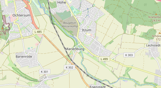 Monteurzimmer auf Karte