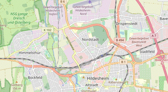 Monteurzimmer auf Karte