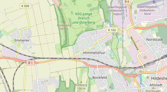 Monteurzimmer auf Karte