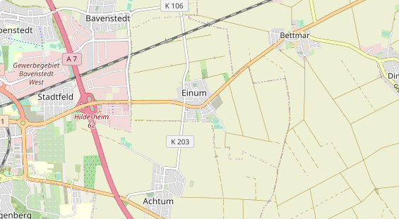 Monteurzimmer auf Karte