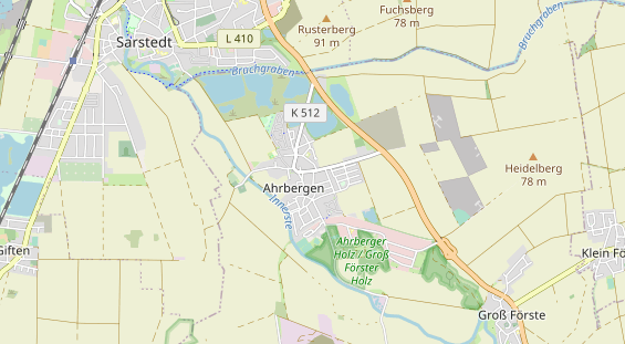 Monteurzimmer auf Karte