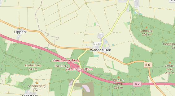 Monteurzimmer auf Karte