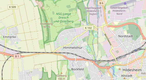 Monteurzimmer auf Karte